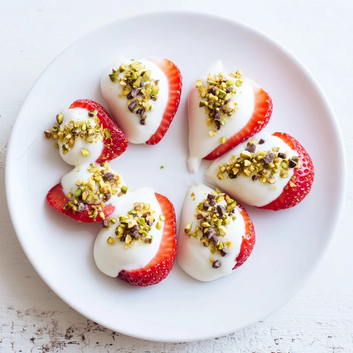 Joghurt Erdbeer Halbkreis Snack