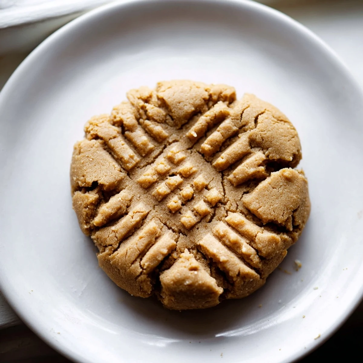Weiche Erdnussbutter Kekse