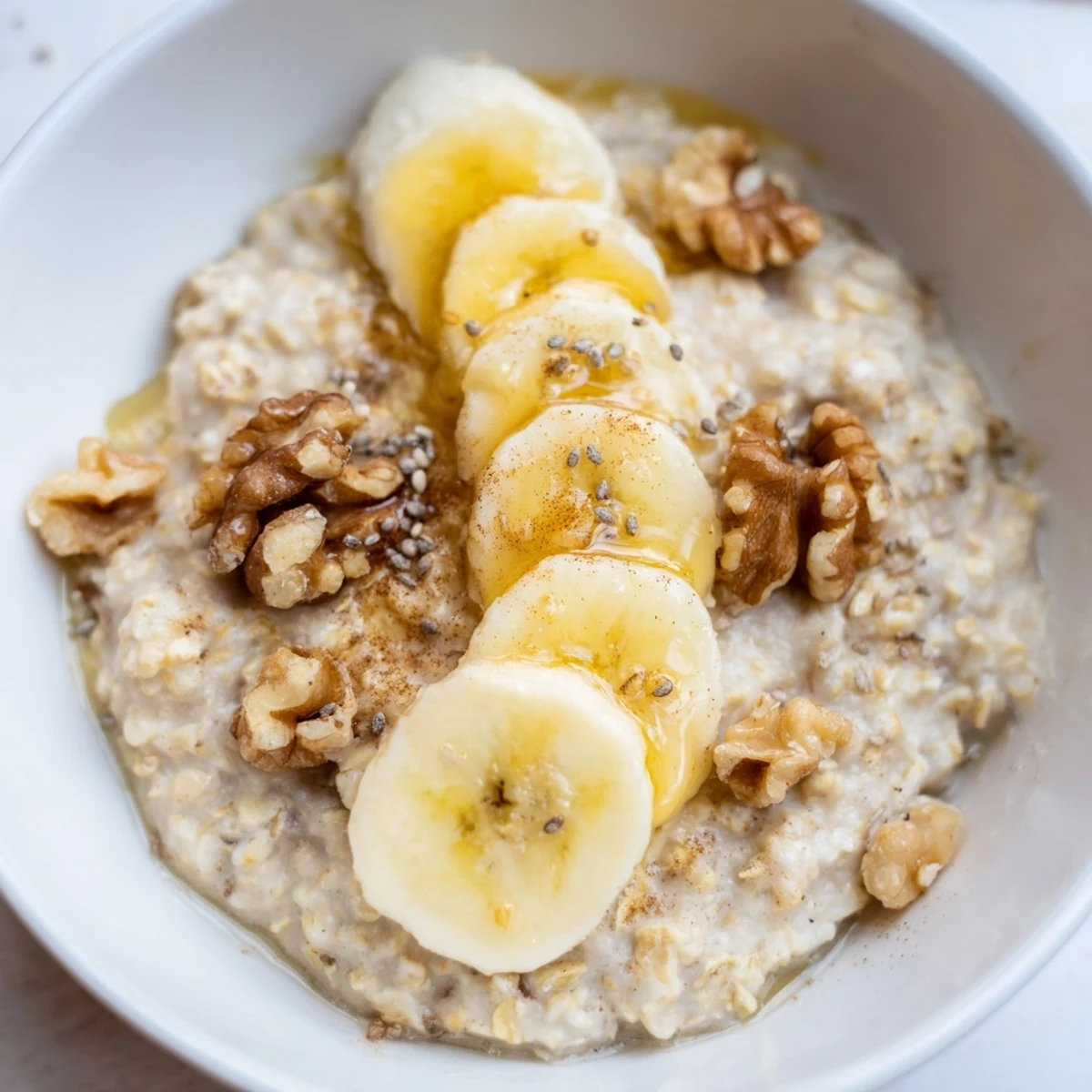 Bananen Haferbrei fix zubereitet