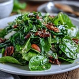 Spring Green Salat Honig Senf