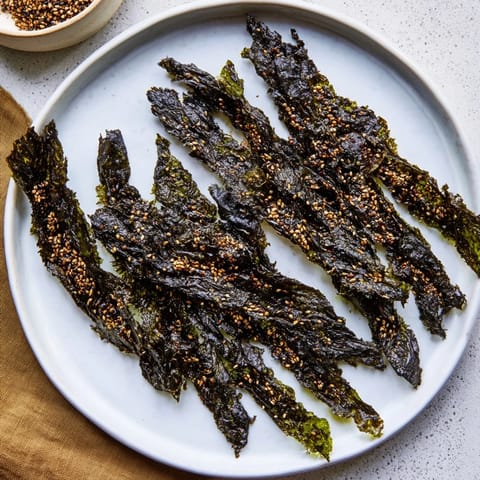 Knusprige Algen Snacks