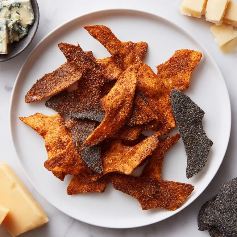 A visually appealing Spooky Night Bat Halloween Board layout with bat-shaped treats and flavorful dips.