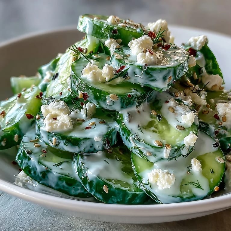 Der unwiderstehliche Kuchensalat mit Frischkäse und Alles-Bagel-Gewürz zum Reinbeißen.
